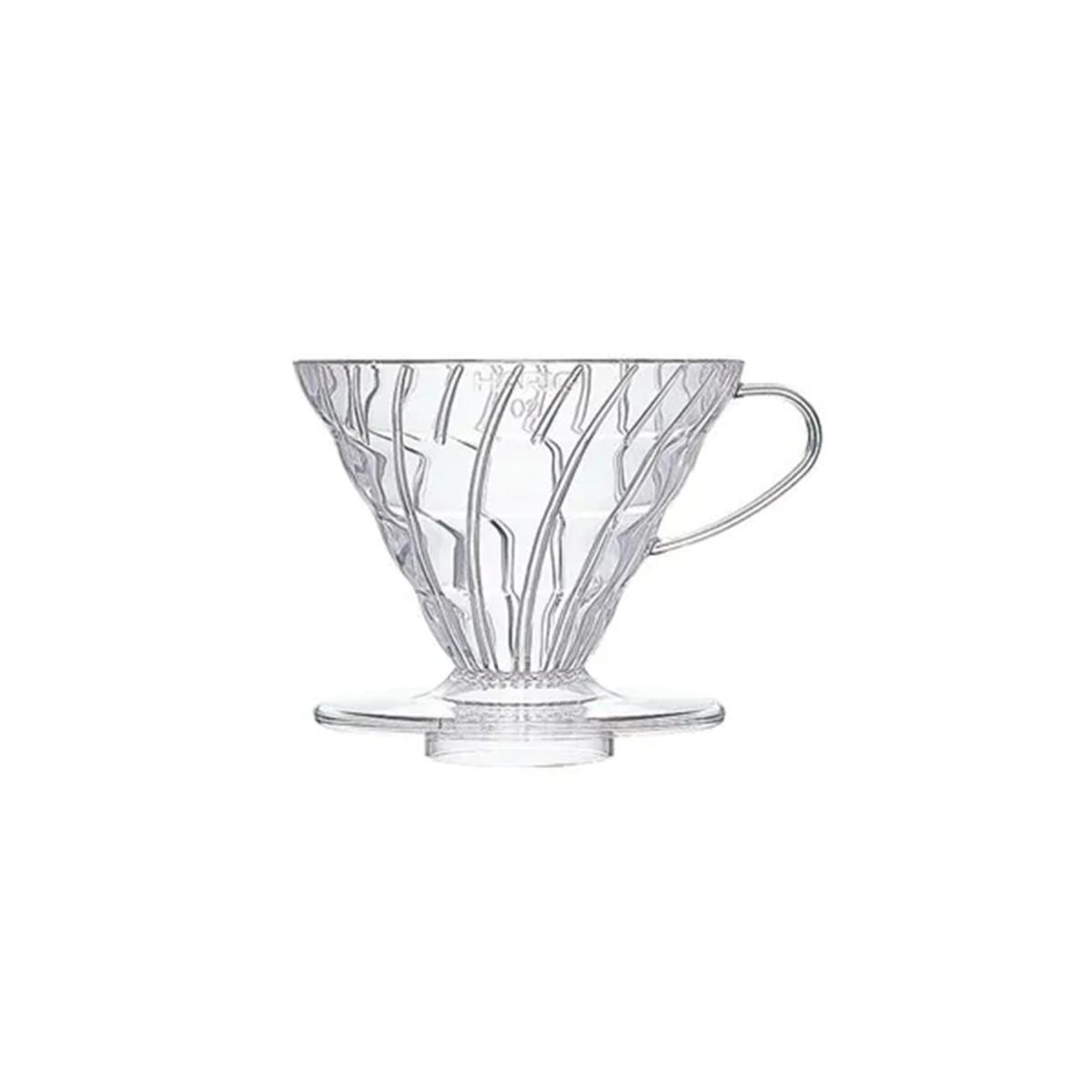 Hario V60 02 Dripper (Şeffaf Plastik)