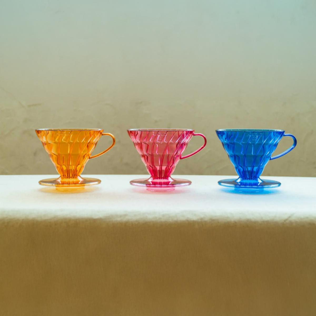 Hario JUICEE V60 02 Dripper (Sarı)