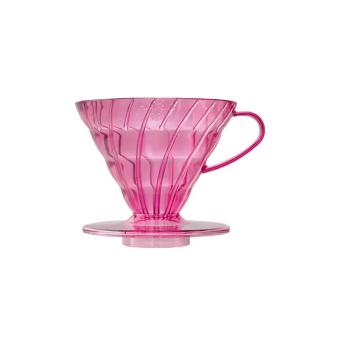 Hario JUICEE V60 02 Dripper (Pembe)