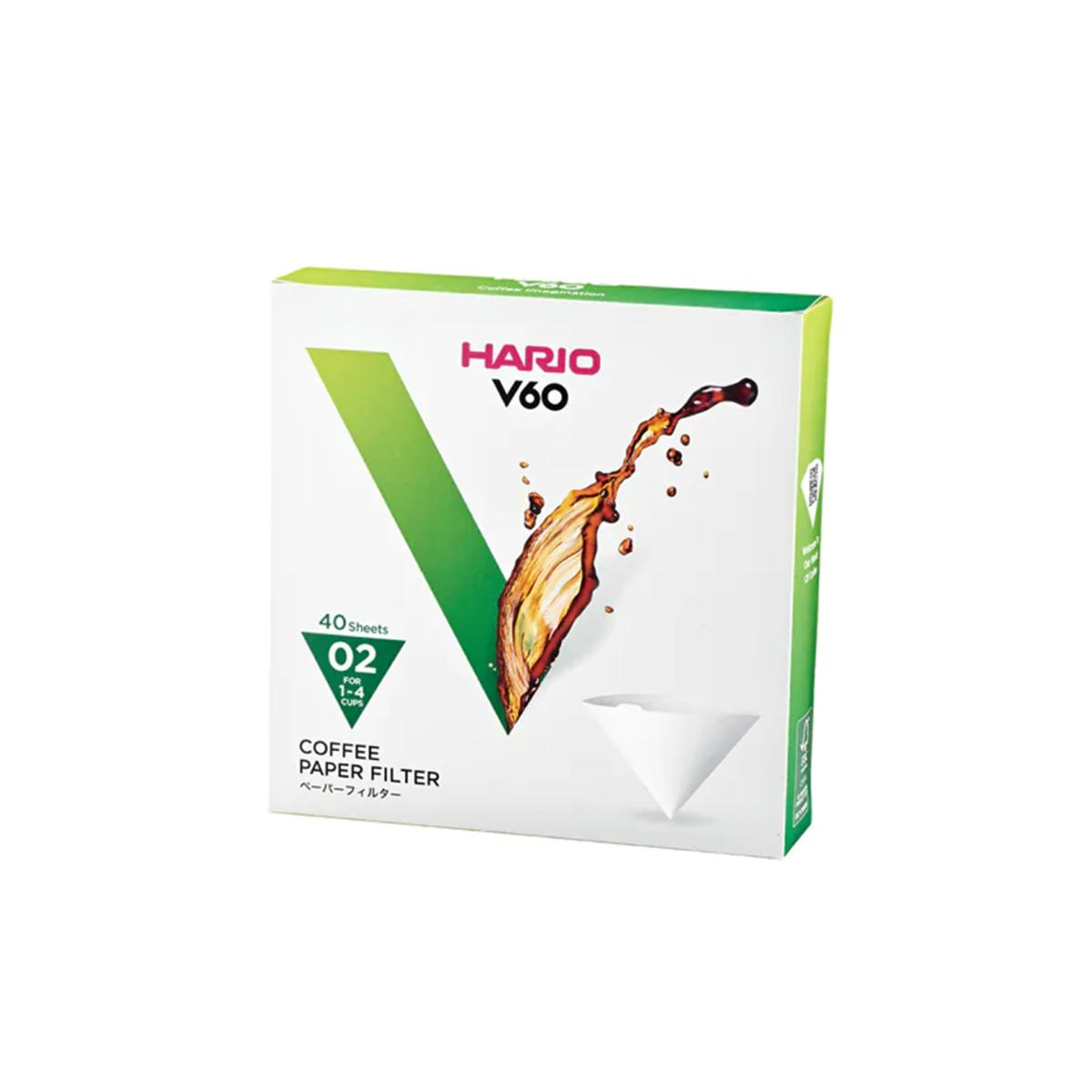 Hario V60 02 Dripper Filtresi (40 Adet)